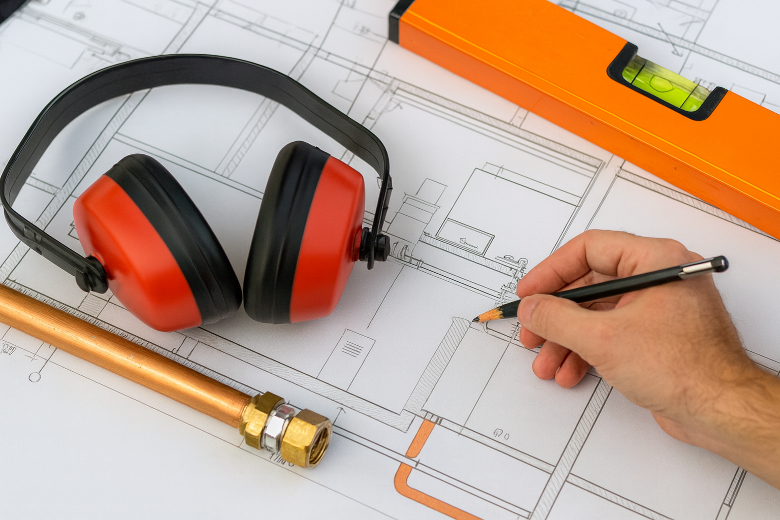 Doğalgaz projesi çizimi ve uygulama