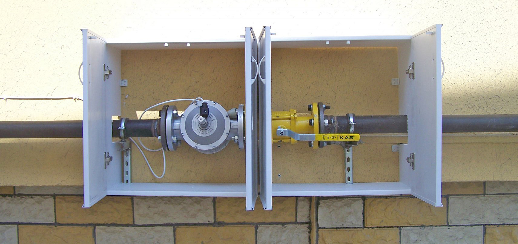 Apartmanda doğalgaz ana kolon tesisatı